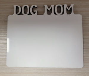 Sublimation photo frame dog mom