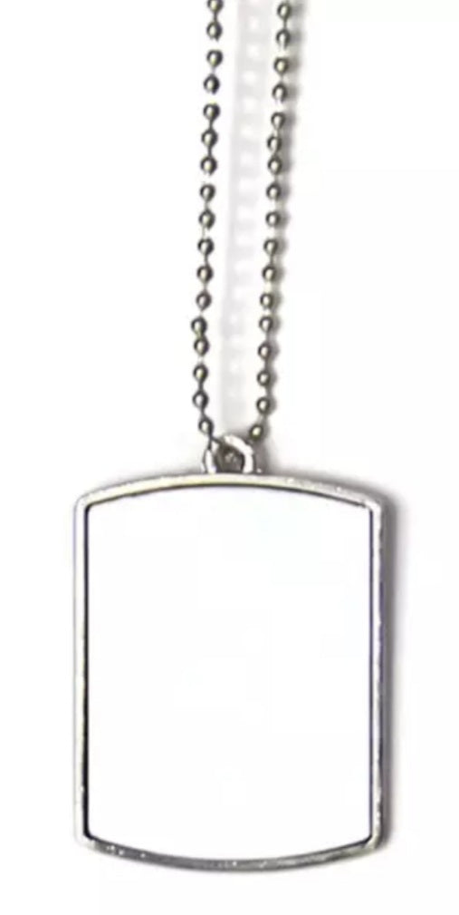 Dog tag Double sided