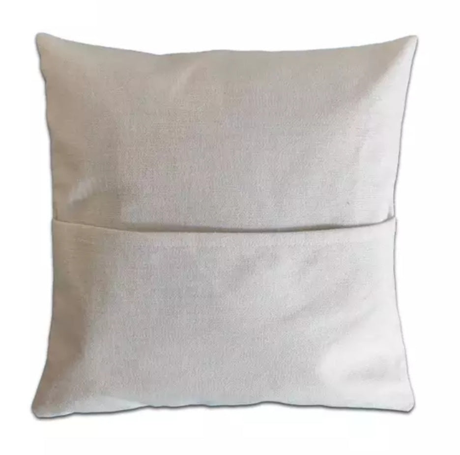 Linen  pillowcase  with pocket